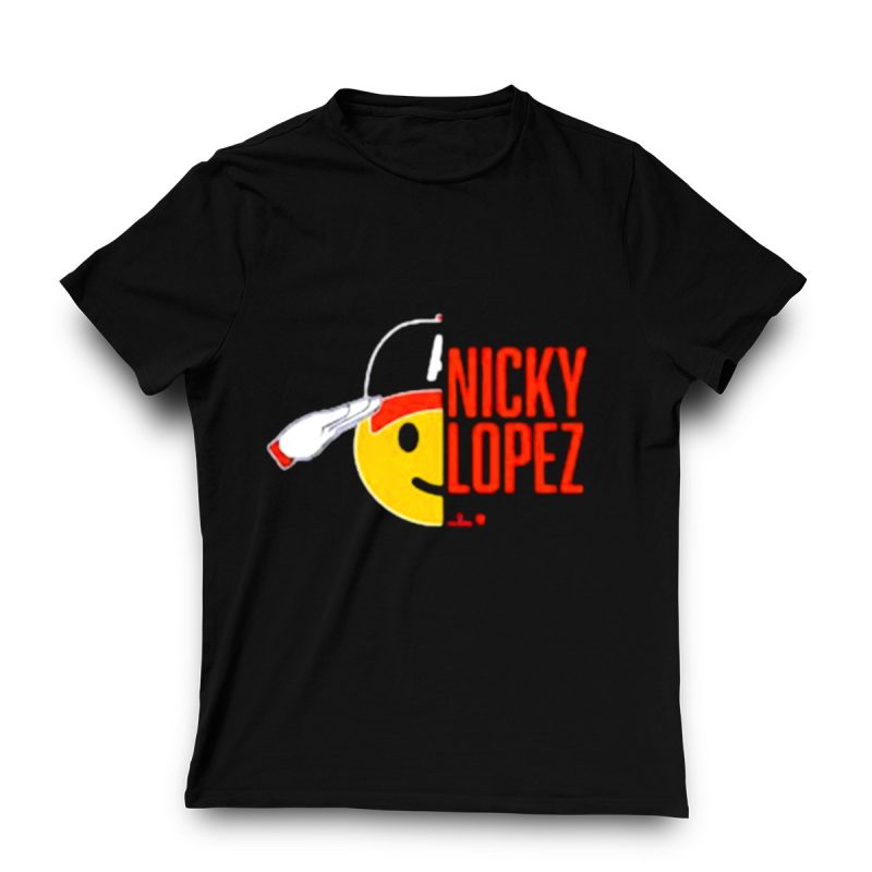 Nicky Lopez Atlanta Braves Salute Icon T-Shirt For Fans - Image 3