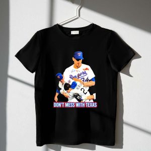 Nolan Ryan Texas Rangers Don'T Mess With Texas Fight T-Shirt