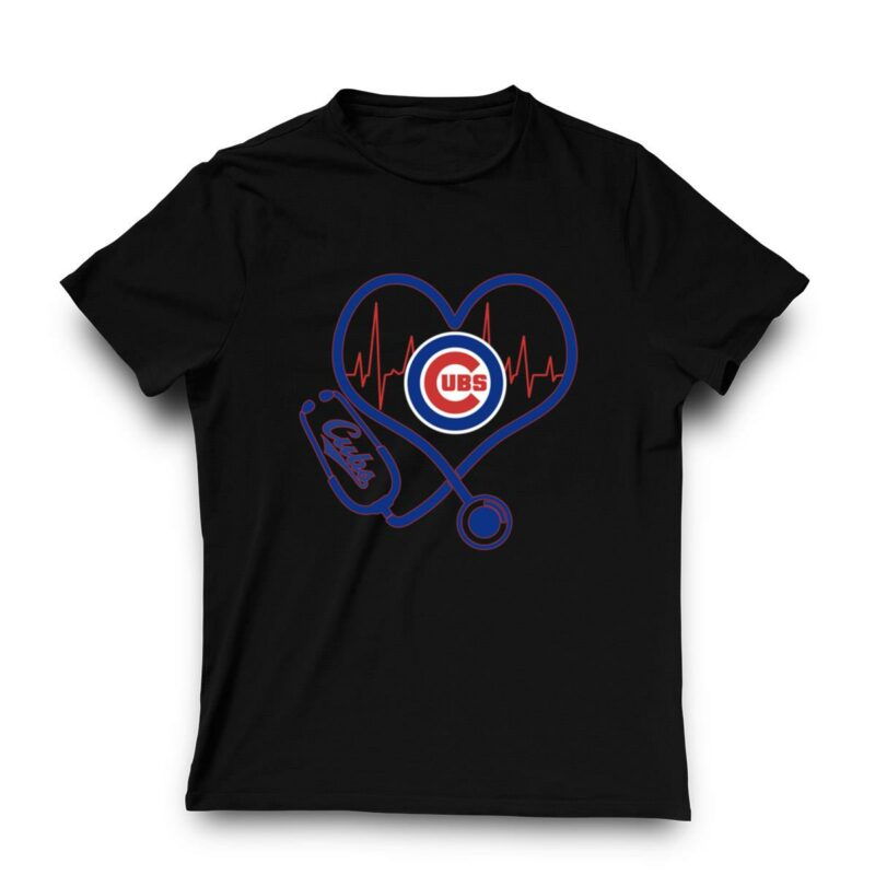 Nurse heartbeat love chicago cubs shirt t shirt 3 3.jpg