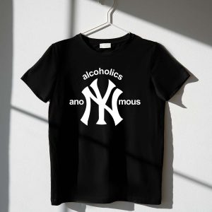 Ny Yankees Parody Alcoholics Anonymous T-Shirt For Fans And Humor Lovers