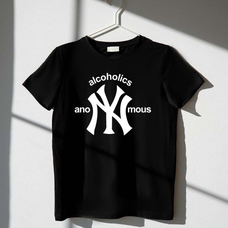 Ny Yankees Parody Alcoholics Anonymous T Shirt t shirt 1 1