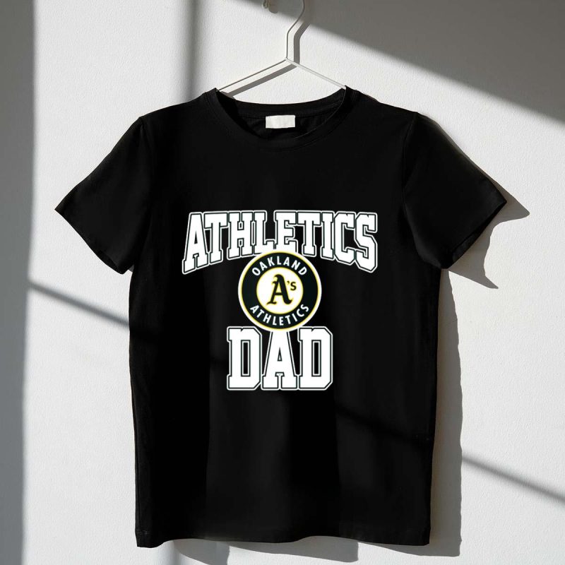 Oakland Athletics As Athletics Dad T Shirt t shirt 1 1