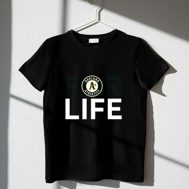 Oakland Athletics As Logo For Life Commitment T Shirt t shirt 1 1