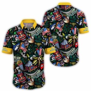 Oakland Athletics Hawaiian Shirt - Carnival Spirit Design For Fans