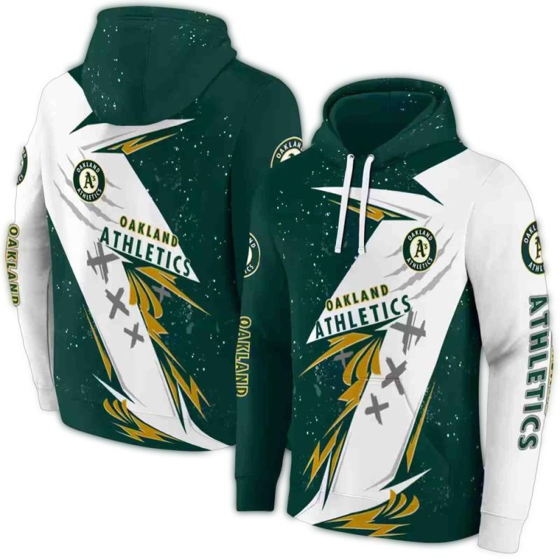 Oakland Athletics Dynamic Slash AOP Hoodie 1