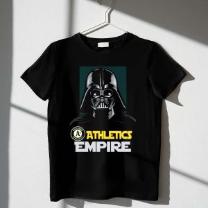 Oakland Athletics Darth Vader Empire Graphic T-Shirt For Fans