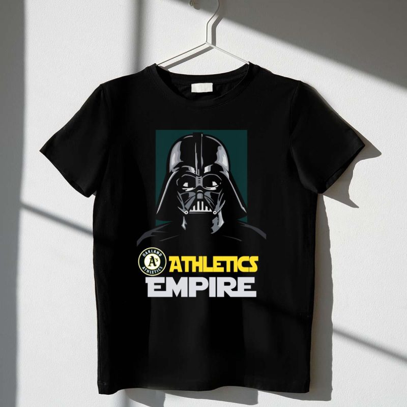 Oakland Athletics Empire Darth Vader As T Shirt t shirt 1 1