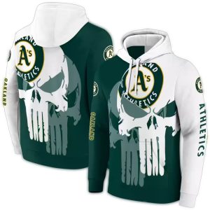 Oakland Athletics All-Over Print Hoodie With Graphic Design