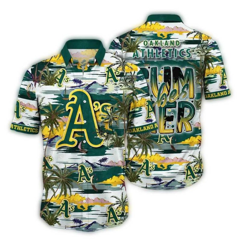 Oakland Athletics Summer Vibes Hawaiian Shirt 1
