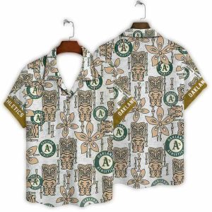 Oakland Athletics Tropical Tiki Hawaiian Shirt For Fans And Summer Style