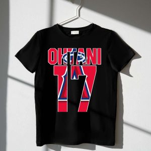 Ohtani 17 Los Angeles Angels Iconic T-Shirt For Fans And Collectors