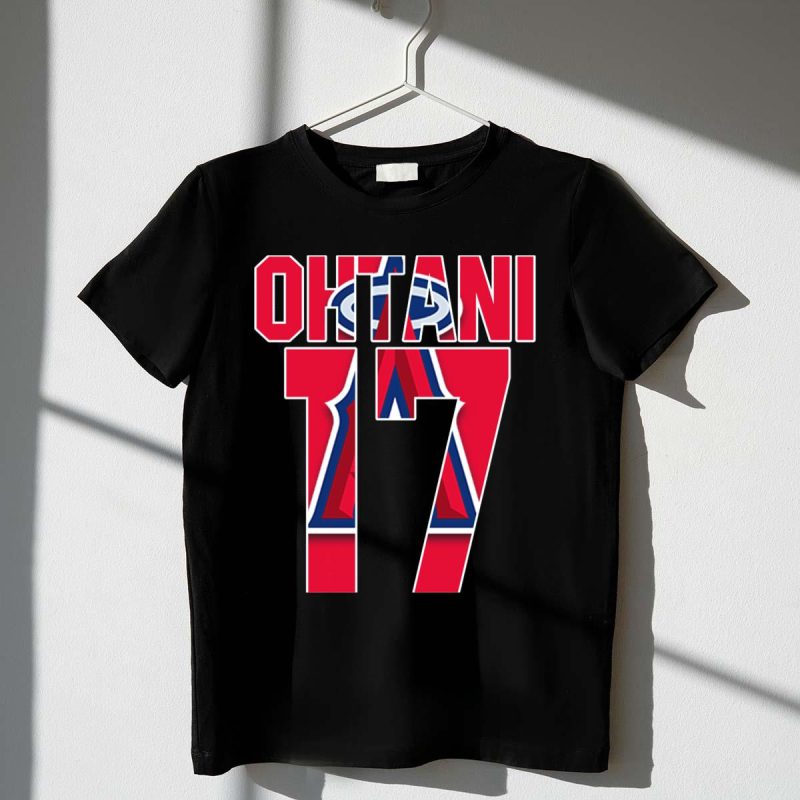 Ohtani 17 Los Angeles Angels Iconic T Shirt t shirt 1 1