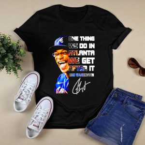 Ron Washington Signature Atlanta Braves T-Shirt - Get After It Design