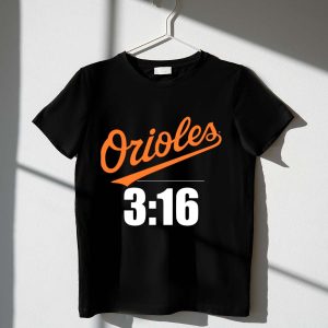 Stone Cold Steve Austin Baltimore Orioles T-Shirt - Retro Fan Gear