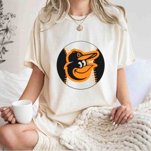 Orioles Baseball Logo Hot Dog Race Fun T-Shirt For Fans
