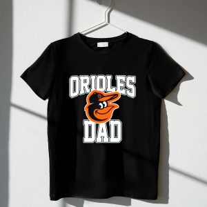 Baltimore Orioles Dad T-Shirt With Classic Logo - Perfect For Fathers