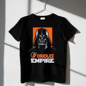 Baltimore Orioles Darth Vader T-Shirt - Orioles Empire Fan Apparel