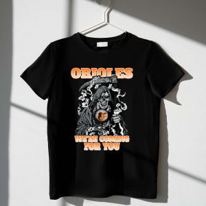 Baltimore Orioles Grim Reaper T-Shirt For Die-Hard Fans