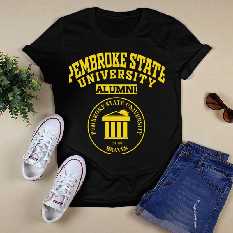 Pembroke State University Braves Alumni T-Shirt - Established 1887 - Image 5