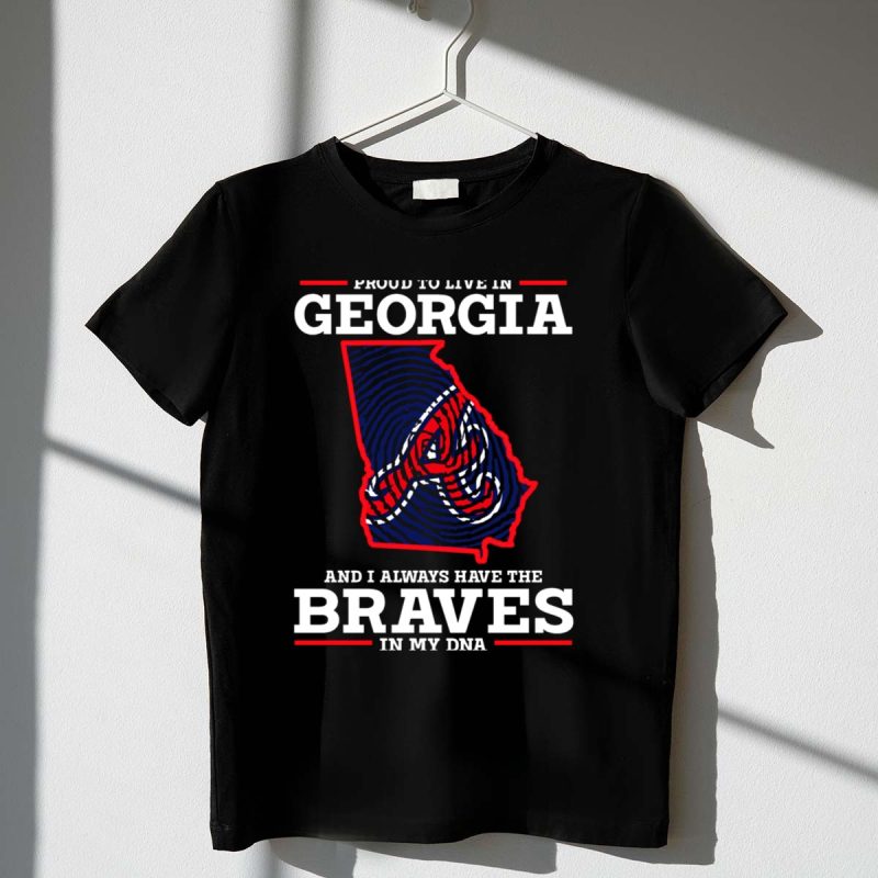 Georgia Braves Dna T-Shirt - Proudly Show Your Team Spirit