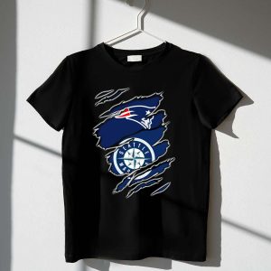 Patriots Logo Seattle Mariners Emblem T-Shirt For Sports Fans