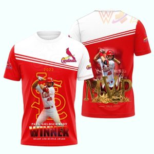St Louis Cardinals Paul Goldschmidt All-Over Print T-Shirt for Fans