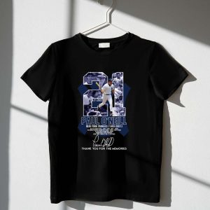 Paul O'Neill New York Yankees Thank You For The Memories T-Shirt (1993-2001)