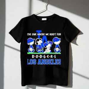 Peanuts Los Angeles Dodgers T-Shirt - Cheer For Your Team In Style!