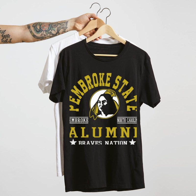 Pembroke State Alumni T-Shirt - Braves Nation, North Carolina Pride - Image 4