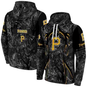Peronalized Pittsburgh Pirates Hunting Theme All Over Print Hoodie