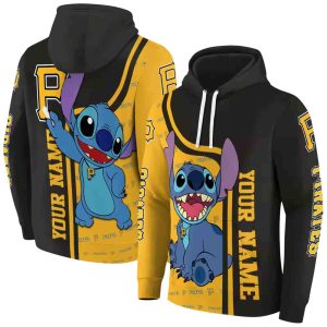 Peronalized Pittsburgh Pirates Stitch All Over Print Hoodie