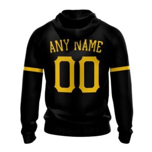 Custom Pittsburgh Pirates Black All Over Print Unisex Hoodie - Perfect Gift