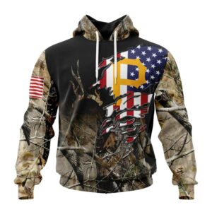 Personalized Pittsburgh Pirates Camo Realtree All Over Print Hoodie - Unisex Gift