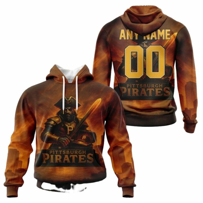 Personalized Pittsburgh Pirates All Over Print Aloha Hoodie for Fans