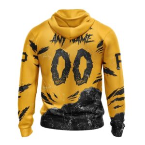 Personalized Pittsburgh Pirates Jack O'Lantern Halloween Graphic Hoodie