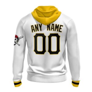 Personalized Pittsburgh Pirates Logo Heart Graphic Unisex Hoodie