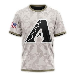 Personalized Arizona Diamondbacks Armed Forces Day All Over Print T Shirt