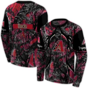 Personalized Arizona Diamondbacks Hunting Theme All Over Print Sweatshirt