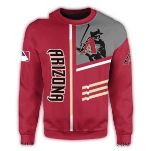 Personalized Arizona Diamondbacks Iconic Player Red Christmas Ugly Sweater