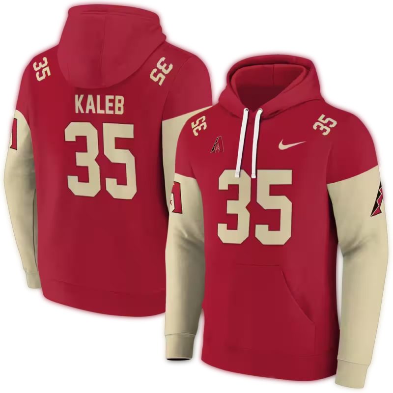 Personalized Arizona Diamondbacks Minimal AOP Hoodie 1