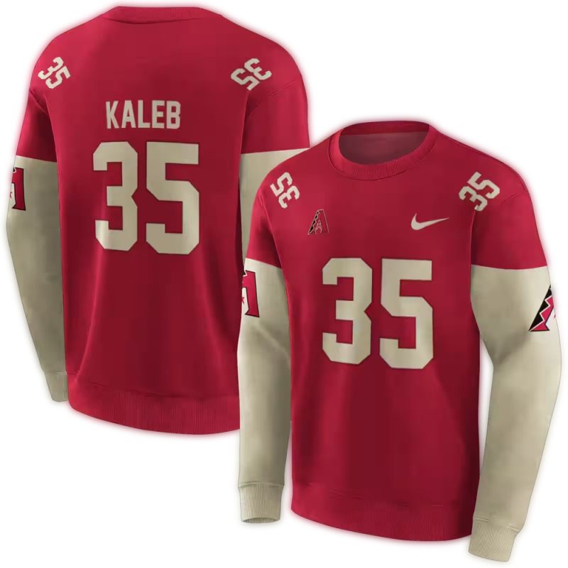 Personalized Arizona Diamondbacks Minimal AOP Sweatshirt 1