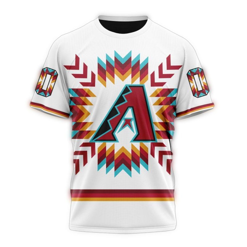 Personalized Arizona Diamondbacks Native AOP T Shirt 1