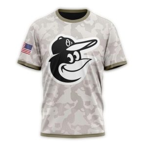 Personalized Baltimore Orioles Armed Forces Day All-Over Print T-Shirt