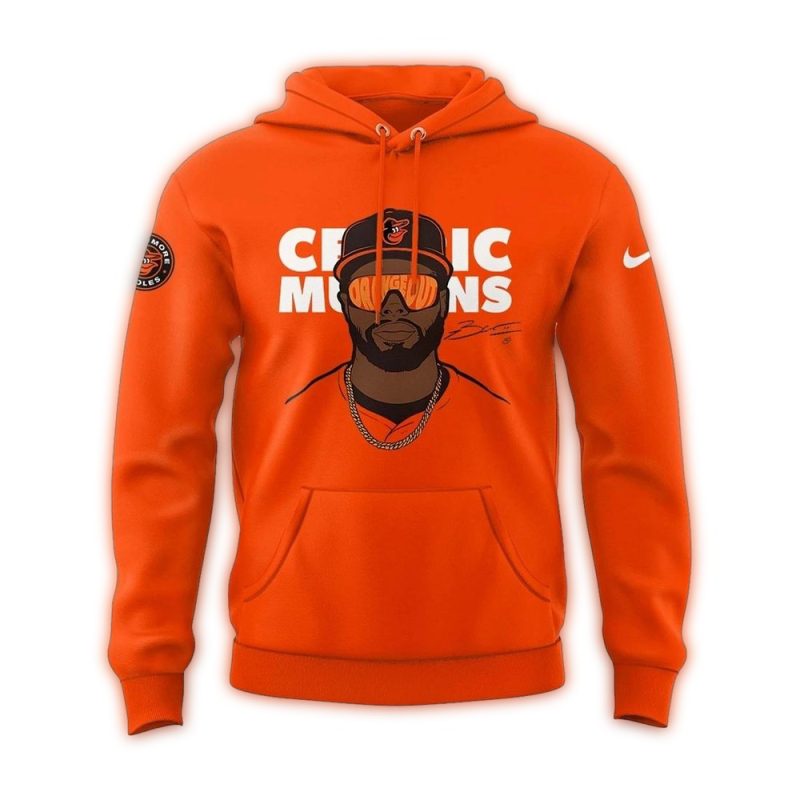 Personalized Baltimore Orioles Cedric Mullins AOP Hoodie 1