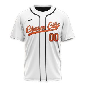 Custom Baltimore Orioles City Connect All-Over Print T-Shirt