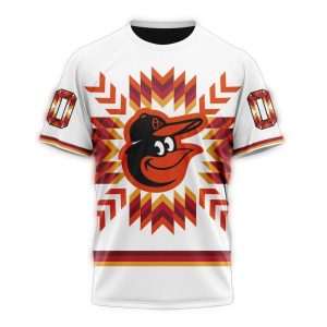 Custom Baltimore Orioles All-Over Print T-Shirt For Fans