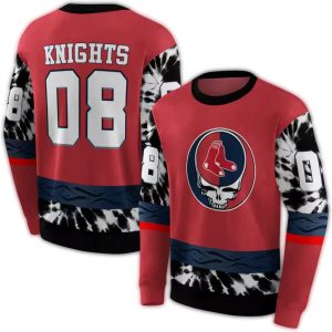 Personalized Boston Red Sox Grateful Dead Vibes All Over Print Sweatshirt