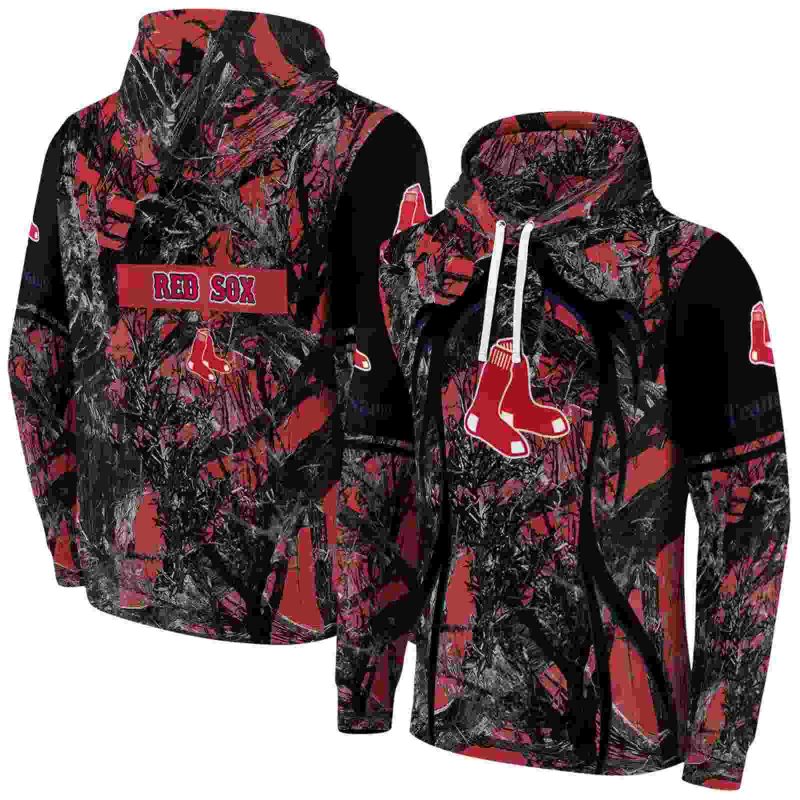 Personalized Boston Red Sox Hunting Theme AOP Hoodie 1