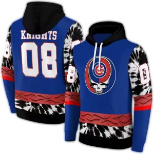 Personalized Chicago Cubs Grateful Dead Vibes All-Over Print Hoodie For Fans