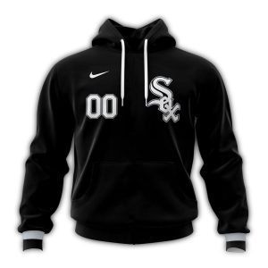 Personalized Chicago White Sox Alternate Kits Black All Over Print Hoodie